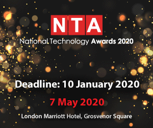 National Technology Awards - 7th May 2020